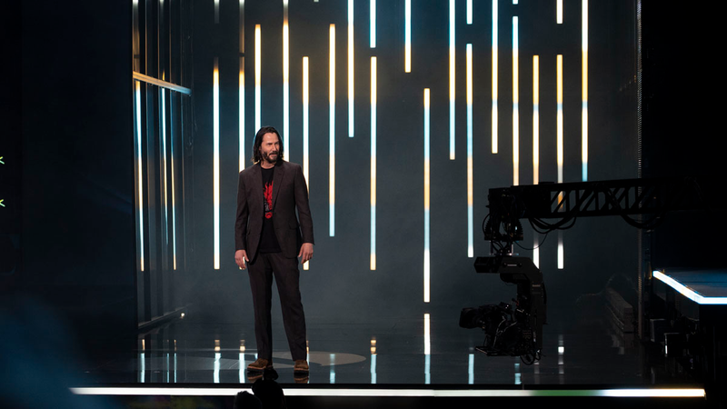 Keanu Reeves was also there to show off more of Cyberpunk 2077, which he also appears on. I am just posting this pic as proof I was in the same room as Keanu.